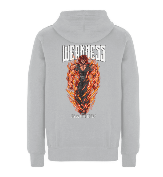 WEAKNESS - Premium Hoodie Backprint