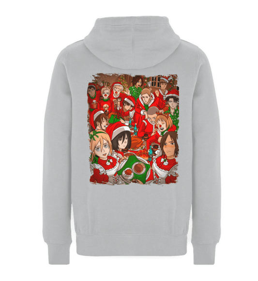 Weihnachtsfest - Premium Hoodie Backprint