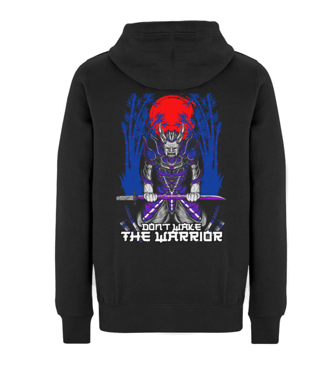 Warrior - Premium Hoodie Backprint